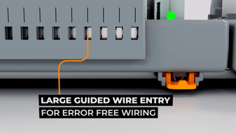 Guided wire entry