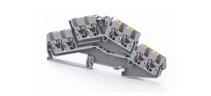 Multi-level Multi-connection Terminal Blocks