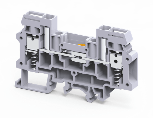 Spring Loaded - Disconnect & Test Terminal Blocks