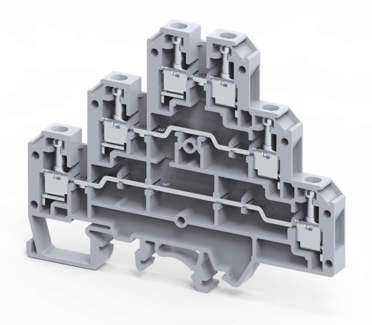 <p>Triple Level Terminal Blocks</p>